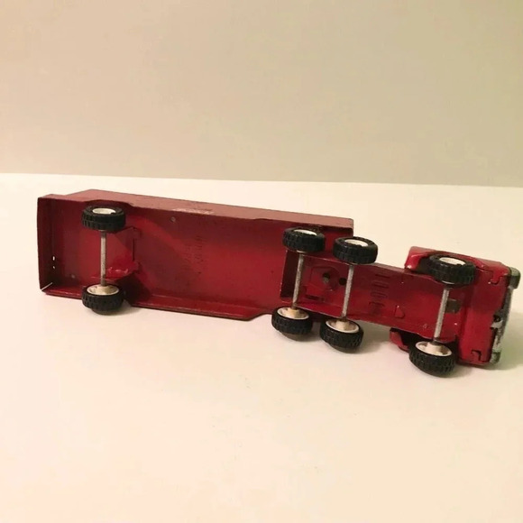 Vintage Buddy L Delivery Truck and Trailer Made in Japan - Picture 10 of 14